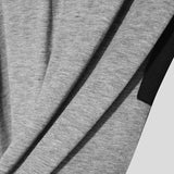 AIDASE  -  Men T Shirt Mesh Patchwork Transparent O-neck Long Sleeve Sexy Casual Male Tee Tops Streetwear 2025 Stylish Camisetas aidase-shop