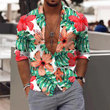 AIDASE  -  Loose Wrinkle-Free New Men'S Shirt Men Long Sleeve Winter Casual Printed Shirts Fashion Top Blouse Shirts Shirts For Man 셔츠 aidase-shop