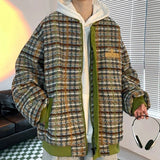 AIDASE  -  American High Street Retro Jacket Trend Jacket Men's Hip Hop Autumn Winter Oversize Baseball Uniform Couple Tops Bomber Jacket aidase-shop