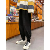 AIDASE  -  Baskeall Sports Sweatpants for Men Casual Dstring Trousers Spring Autumn New Arrival High Elastic Cotton Youth Sleeve aidase-shop