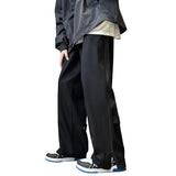 AIDASE  -  New Autumn Fashion Brand American Workwear Sports Straight Zipper High Street Loose Versatile Handsome Men's Charge Casual Pants aidase-shop