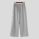 AIDASE  -  Men Pants Solid Color Drawstring Joggers Casual Long Pants Men 2025 Streetwear Loose Workout Fashion Male Trousers S-5XL aidase-shop