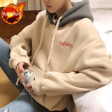 Aidase Sweatshirts For Man Loose Black Men's Clothing Hip Hop Hoodies Hooded Fleeced Elegant Classy Low Price Autumn Luxury One Piece aidase-shop