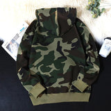 AIDASE  -  Mens Autumn Winter Camouflage Sweatshirt Harajuku Euro American Trendy Brand Loose Hooded Couple Jacket Unisex Casual aidase-shop