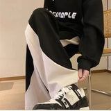 AIDASE  -  American High Street Pants Men Summer Loose Oversized Trousers Casual Versatile Niche High-end Design Wide Leg Straight Pants aidase-shop