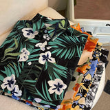 AIDASE  -  Fashion Hawaii Shirt Floral Pattern Trendy Summer Beach Shirts Leightweight Short Sleeve Casual Men Blouses Harajuku Couple Tops aidase-shop