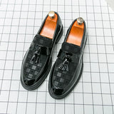 Aidase Men Shoes Casual Fashion Luxury Breathable Loafers Leather Mens Dress Shoes New Arrival High Quality Italian Shoes For Men aidase-shop