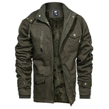 Aidase Boys Cotton Khaki Oversize Jacket Warm Long Sleeve Top Fluffy Windbreaker 7xl 6xl Men Green Top Coat Winter Mens Thick Overcoat aidase-shop