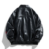 Aidase Leather jacket, men's jacket, Japanese trendy motorcycle suit, stand up collar, new leather jacket, high-end feeling, American aidase-shop