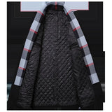 Aidase NEW Men Winter Warm Fashion Trench Wool Top Coat Slim Fit Casual Reefer Jackets Solid Breasted Peacoat aidase-shop