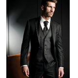 Aidase 3 Piece Formal Classic Plaid Suits for Men Slim Fit Groom Wedding Tuxedo Prom Business Casual Male Suit Jacket Vest with Pants aidase-shop