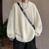 Aidase Harajuku Mens Knitted Sweater Men's Wool Pullovers Autumn Winter Tops Men Casual Clothes Crewneck Sweater aidase-shop