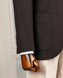 AIDASE  -  Winter Wedding Men Suit Business Wear Tailor-Made Gentleman Tuxedo 2-Pcs Woolen Coat Pants Party Singer Groom Suits Customized aidase-shop