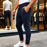 AIDASE  -  Men's Slim Fit Joggers Elastic Waist Drawstring Casual Athletic Pants with Pockets aidase-shop