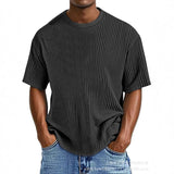 AIDASE  -  New Men's Summer T-shirt Short Sleeve Casual Versatile aidase-shop