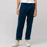 AIDASE  -  Spring Autumn New Stylish Straight Cargo Pants Men Casual Texture Corduroy Trousers For Men Loose High-waisted Pants Streetwear aidase-shop