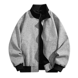 AIDASE  -  Spring Autumn Loose Jacket Men Patchwork Youthful Vitality Casual Outwear Coat Male Streetwear Jackets Stand Collar Fashion Coat aidase-shop
