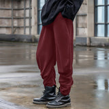 AIDASE  -  Men Irregular Pants Solid Color Joggers Elastic Waist Trousers Men Streetwear INCERUN Loose Fashion Casual Male Long Pants aidase-shop