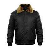 AIDASE  -  Thickened Fur Collar Flight Jacket Men's Hard Man Style Jacket Outerwear New Arrival Direct Supply from Europe Male Model aidase-shop