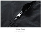 AIDASE  -  Fashion Casual Color Contrast Round Neck Coat Version Loose Quality Comfortable Fabric Breathable Not Stuffy Crisp Version Tall aidase-shop