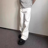 AIDASE  -  Loose Straight American Style Men's Jeans White Casual Long Trousers Simple Workwear Japanese Trendy Brand Loose Fit Jeans aidase-shop