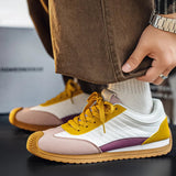 AIDASE  -  New Men Retro Color Matching German Training Shoes, Breathable Soft Bottom Lightweight Casual Sports Footwear aidase-shop