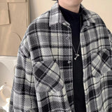 AIDASE  -  Casual sports fashion spring and autumn Japanese and Korean lapel jacket autumn boys woolen internet celebrity couple jacket aidase-shop