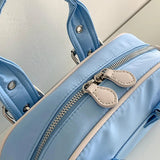 AIDASE  -  Korean Casual Pillow Bags For Women Luxury Designer Handbags Purses In Polyester Belt Buckle Top Handle Cloth Shoulder aidase-shop