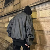 Aidase Leather Jackets Men Hooded Fake Two Pieces High Street Cool Handsome Streetwear All-match Coats Casual Designed Trendy PU Ins aidase-shop