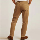 AIDASE  -  New Casual Solid Color Corduroy Mens Pants Autumn Fashion Loose Straight Trousers Men Spring Daily Leisure Pants aidase-shop