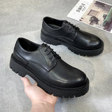 Aidase Men Business Casual Heighten Leather Shoes Male Harajuku Korean Chic Fashion High Quality Platform Wedding Leather Dress Shoes aidase-shop