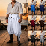 AIDASE  -  Men Medieval Pants Retro Cosplay Pants Elegant Retro Halloween Carnival Party Stage Performance Pants 9 10 aidase-shop