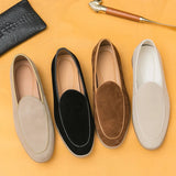 AIDASE  -  Fashionable Men Loafers American Casual Comfortable Brand Small Leather Shoes British Business Travel Shoes in Sizes 38-46 aidase-shop