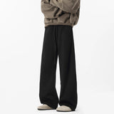 AIDASE  -  American Men's Autumn Trendy Brand Spliced Wide-leg Sports Sweatpants Retro Versatile Straight Casual Pants aidase-shop