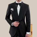 Aidase Green Fruit Collar Casual Suit Jacket British Men Blazer One Button Wedding Business Dress Coat Social Banquet Tuxedo Costume aidase-shop