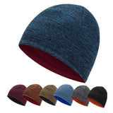 Aidase Men's Trendy Warm Ski Beanie Hat Women's New Outdoor Fashion Double-sided Wearable Thick Autumn and Winter Knitted Pullover Hat aidase-shop