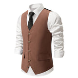 AIDASE  -  Mens Fashion Medieval Retro Casual Suit Vest Big Jackets aidase-shop