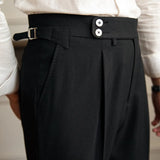 Aidase High Quality Trousers Pant For Man Office Trouser Men Business Casual Pant British Social Club Outfits Pantalones Hombre aidase-shop