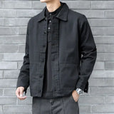 Aidase Denim Jackets Man Blazer Cargo Black Jeans Coat for Men Clothing Outwear Fast Delvery Cheap Price Stylish Branded Fashion New In aidase-shop