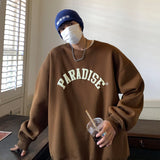 Aidase Hip Hop Oversized Sweatshirt Autumn Foam Printing Men's American Sweatshirts Couple's Jumper High Street Hoodies Male Pullover aidase-shop