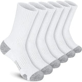 AIDASE  -  6 Pairs Men's Outdoor Gym Socks High Quality Comfortable Soft Buffered Running Socks Breathable Large Size New Style EU39-46 aidase-shop