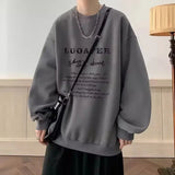 Aidase New Vintage Letter Printed Pullover Hoodies For Men Goth Sweatshirts Streetwear Oversize Hoody Hip Hop Fleece Y2K Clothes aidase-shop