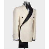 Aidase New Arrival Men Suits Slim Fit Fashion Notch and Shawl Lapel Blazer Set Chic Business Formal Party Office Wedding Tuxedo 2 Piece aidase-shop