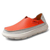 AIDASE  -  New Men's Casual Shoes Fashion Comfortable Men's Shoes High Quality Leather Men Driving Shoes Handmade Flat Shoes Size 46 aidase-shop