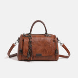 AIDASE  -  Hot Sale Of The Season Autumn Winter New Style Retro Single Shoulder Boston Bag Ladies Handbag Tassel Easy Match Urban Simple aidase-shop