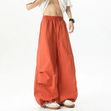 AIDASE  -  Unisex Pants Wide Leg Athletic Lounge Pants Spring Summer Lightweight Stretch Waist Casual Sportswear Joggers Loose Thin Comfort aidase-shop