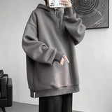 Aidase High Quality Turtleneck Hoodie Zipper Pullovers Streetwear Hip Hop Hooded Sweatshirt Men Clothing Korean Couples Harajuku Coat aidase-shop