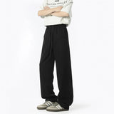 AIDASE  -  American Sle Slim Fit Knife  Pants Men Summer New Loose Large Size Drapey Wide Leg Floor Length Casual Trousers aidase-shop
