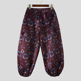 AIDASE  -  Men Pants Printing Joggers Elastic Waist Loose Casual Male Lantern Pants Streetwear Baggy Fashion Trousers Men S-5XL aidase-shop
