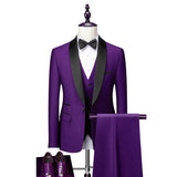 AIDASE  -  Men's Business Casual Suit Suit Men's Wedding Groom Dress Hall Slim Suit Men aidase-shop